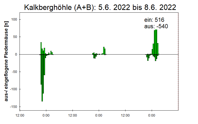 [Fledermaus] Lichtschranke: Segeberger Kalkberg (NABU Schleswig-Holstein)