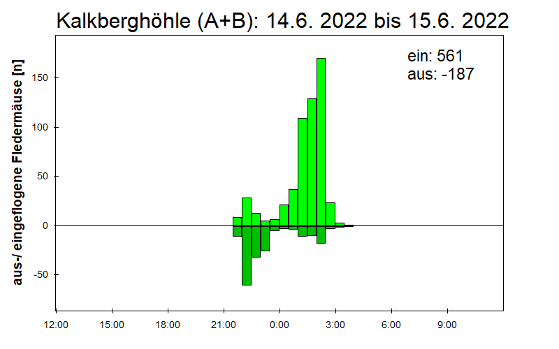 [Fledermaus] Lichtschranke: Segeberger Kalkberg (NABU Schleswig-Holstein)