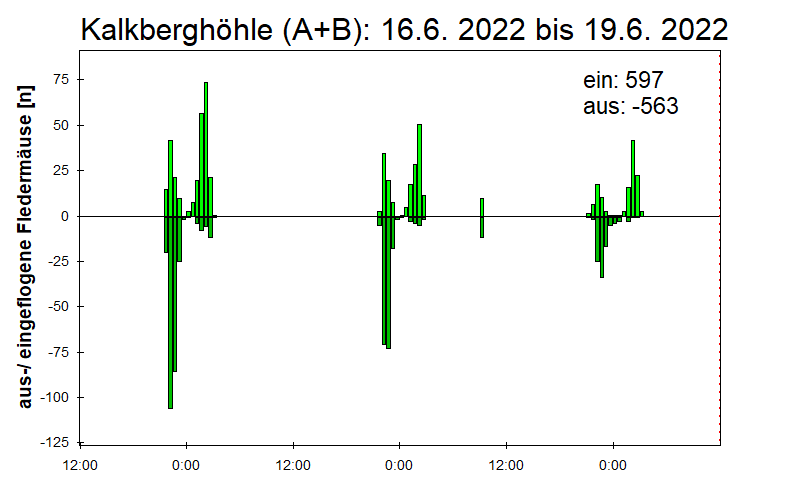 [Fledermaus] Lichtschranke: Segeberger Kalkberg (NABU Schleswig-Holstein)