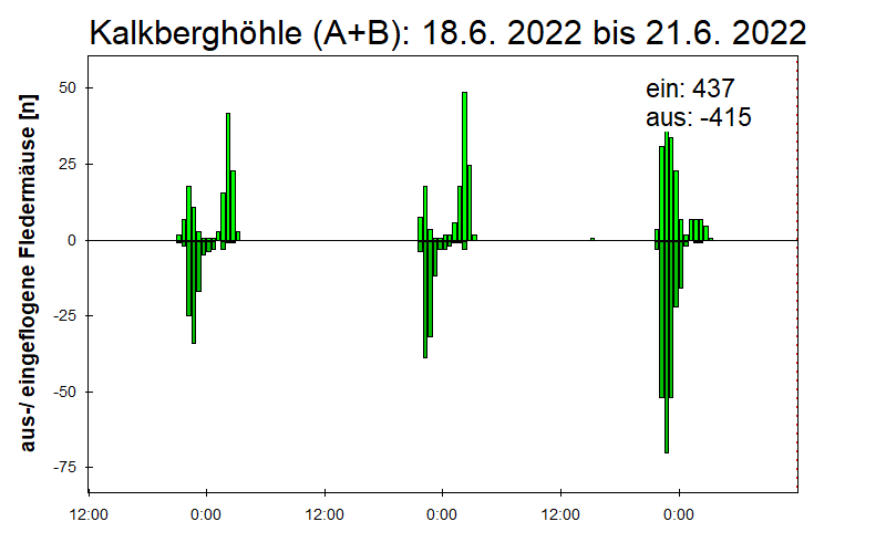 [Fledermaus] Lichtschranke: Segeberger Kalkberg (NABU Schleswig-Holstein)