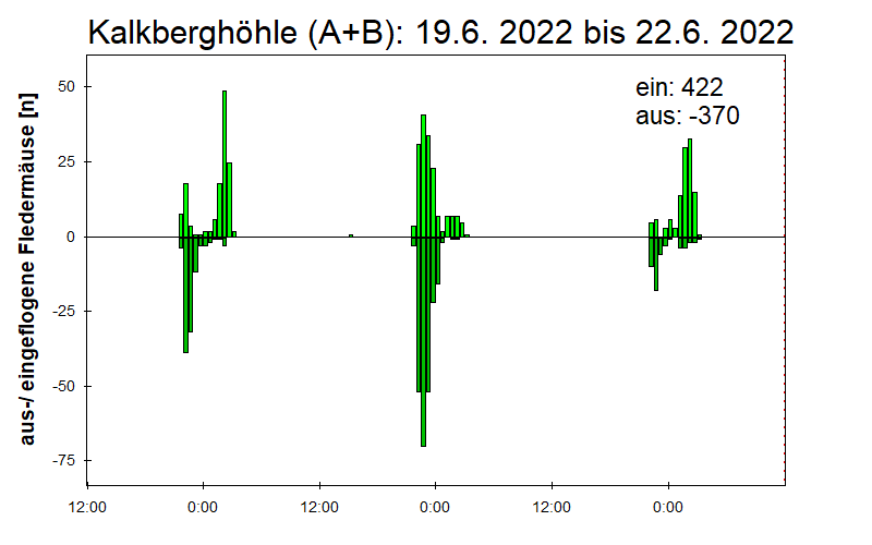 [Fledermaus] Lichtschranke: Segeberger Kalkberg (NABU Schleswig-Holstein)