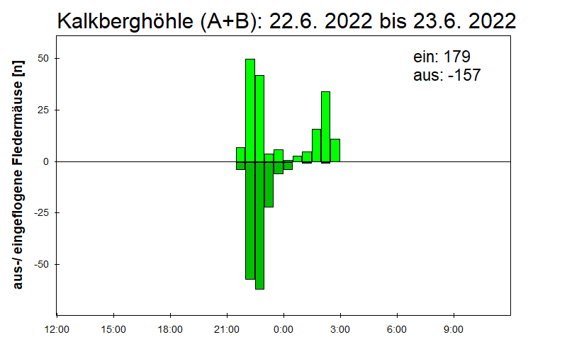[Fledermaus] Lichtschranke: Segeberger Kalkberg (NABU Schleswig-Holstein)