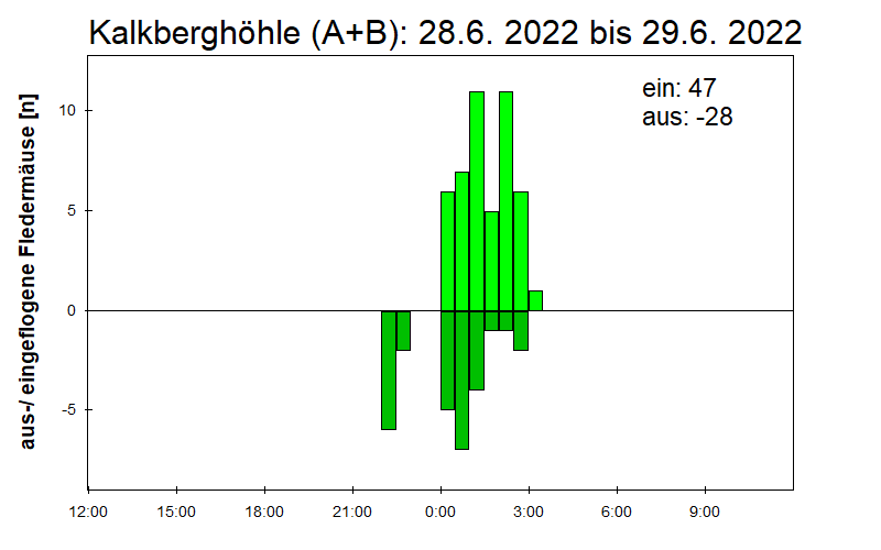 [Fledermaus] Lichtschranke: Segeberger Kalkberg (NABU Schleswig-Holstein)
