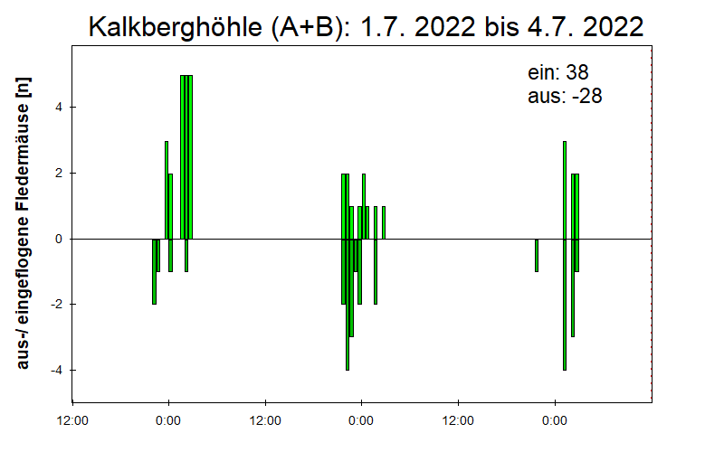 [Fledermaus] Lichtschranke: Segeberger Kalkberg (NABU Schleswig-Holstein)