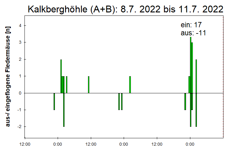 [Fledermaus] Lichtschranke: Segeberger Kalkberg (NABU Schleswig-Holstein)