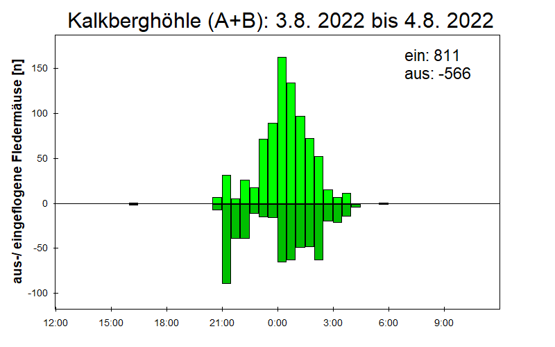 [Fledermaus] Lichtschranke: Segeberger Kalkberg (NABU Schleswig-Holstein)
