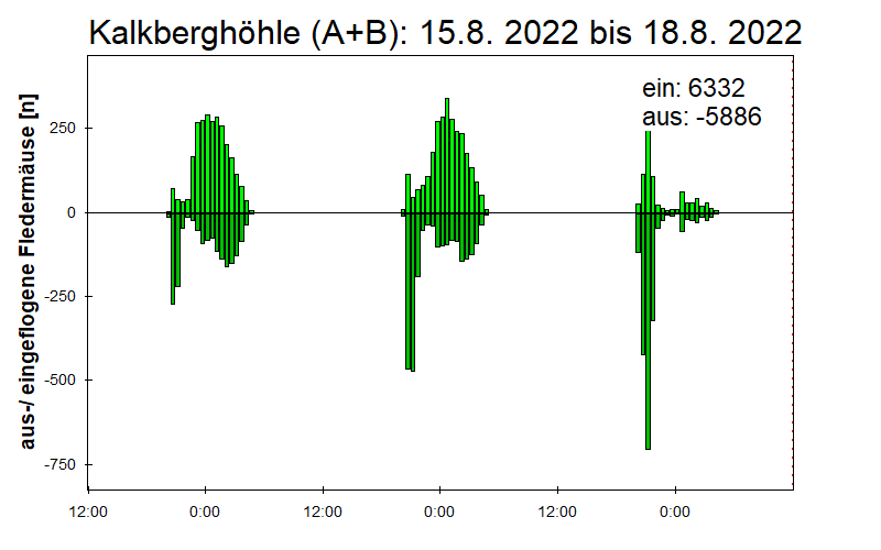 [Fledermaus] Lichtschranke: Segeberger Kalkberg (NABU Schleswig-Holstein)