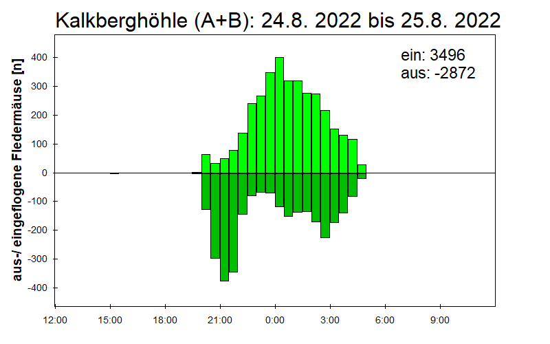 [Fledermaus] Lichtschranke: Segeberger Kalkberg (NABU Schleswig-Holstein)