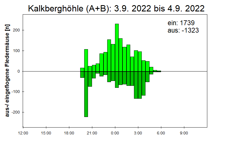 [Fledermaus] Lichtschranke: Segeberger Kalkberg (NABU Schleswig-Holstein)