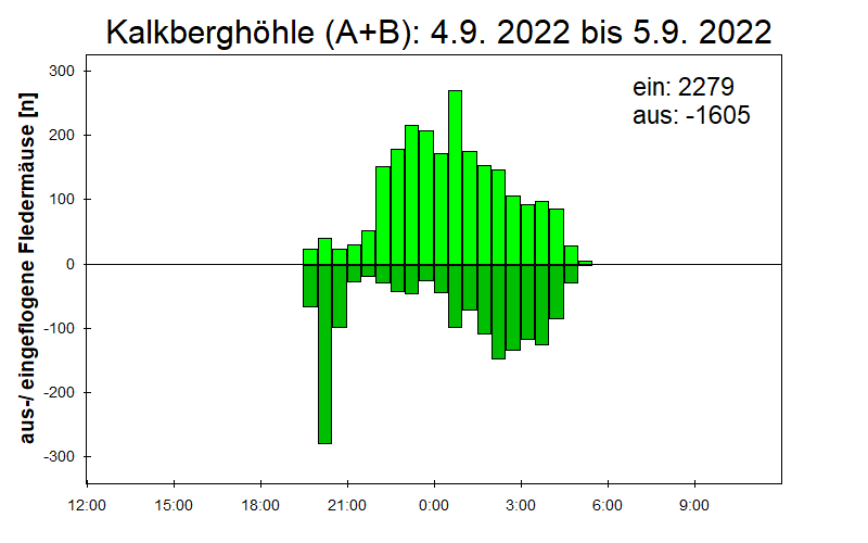 [Fledermaus] Lichtschranke: Segeberger Kalkberg (NABU Schleswig-Holstein)