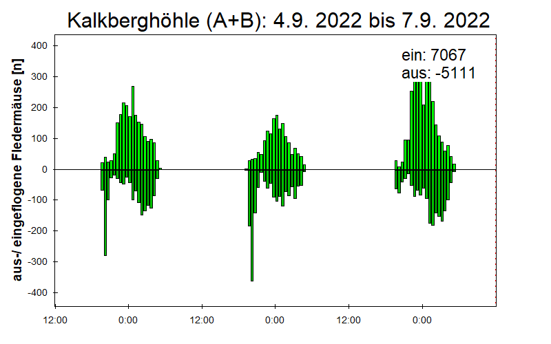 [Fledermaus] Lichtschranke: Segeberger Kalkberg (NABU Schleswig-Holstein)