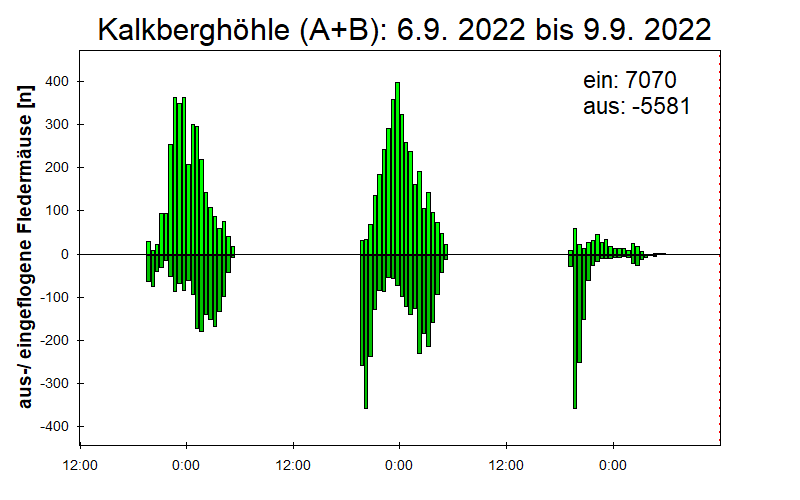 [Fledermaus] Lichtschranke: Segeberger Kalkberg (NABU Schleswig-Holstein)