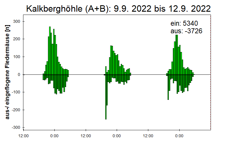 [Fledermaus] Lichtschranke: Segeberger Kalkberg (NABU Schleswig-Holstein)