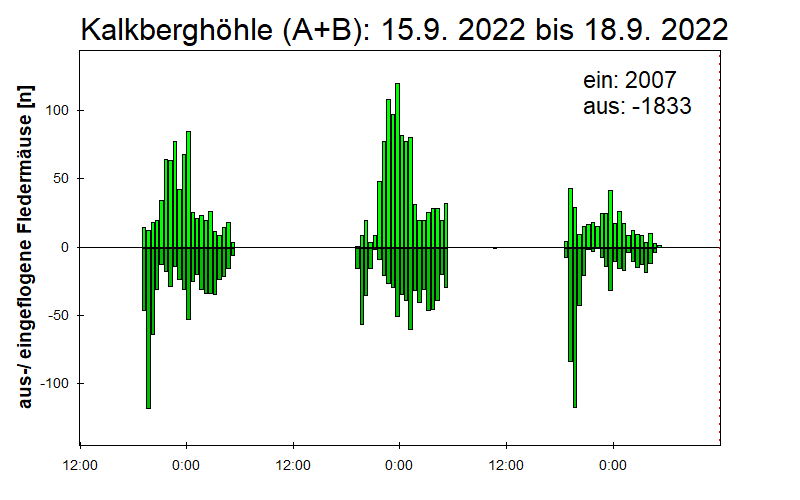 [Fledermaus] Lichtschranke: Segeberger Kalkberg (NABU Schleswig-Holstein)
