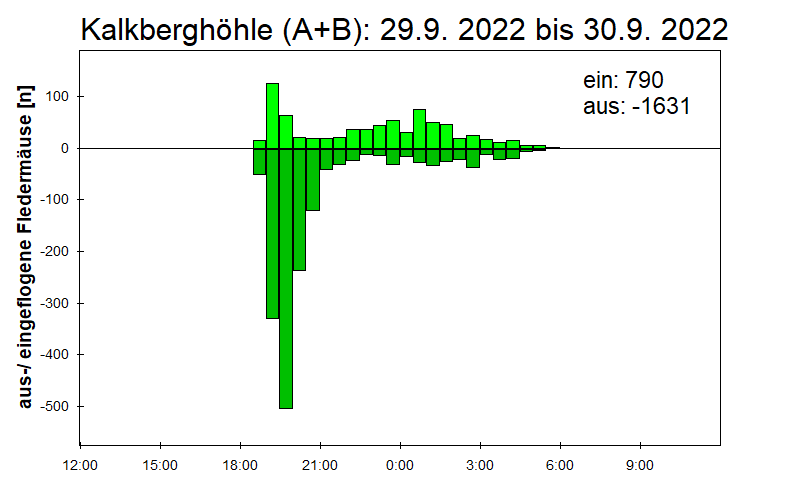 [Fledermaus] Lichtschranke: Segeberger Kalkberg (NABU Schleswig-Holstein)