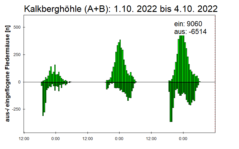 [Fledermaus] Lichtschranke: Segeberger Kalkberg (NABU Schleswig-Holstein)