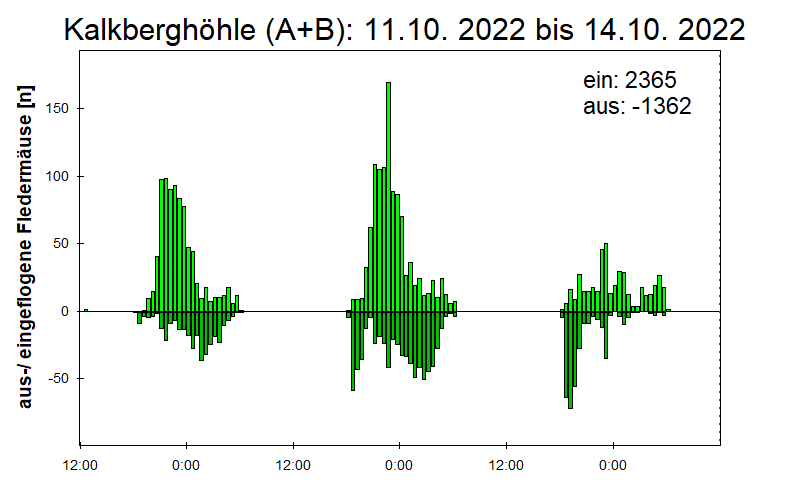 [Fledermaus] Lichtschranke: Segeberger Kalkberg (NABU Schleswig-Holstein)