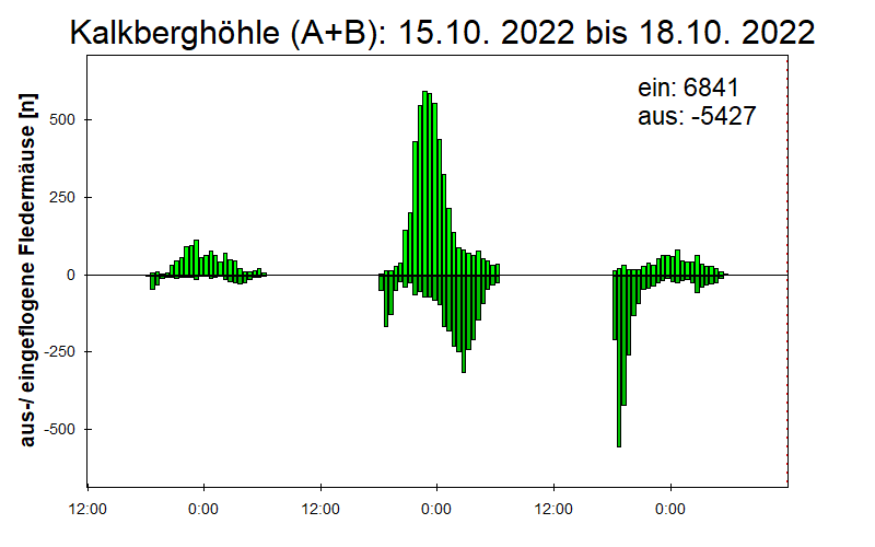 [Fledermaus] Lichtschranke: Segeberger Kalkberg (NABU Schleswig-Holstein)