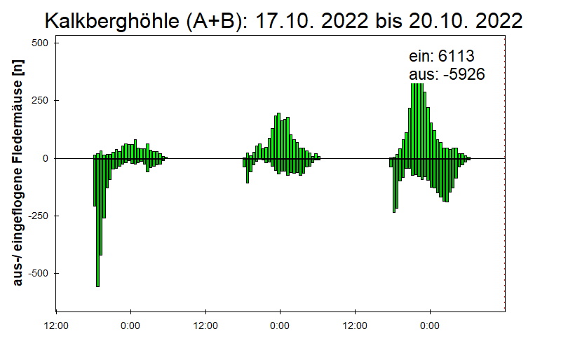 [Fledermaus] Lichtschranke: Segeberger Kalkberg (NABU Schleswig-Holstein)