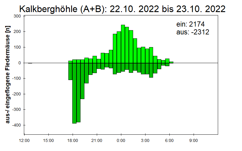 [Fledermaus] Lichtschranke: Segeberger Kalkberg (NABU Schleswig-Holstein)