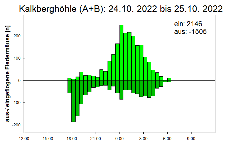 [Fledermaus] Lichtschranke: Segeberger Kalkberg (NABU Schleswig-Holstein)