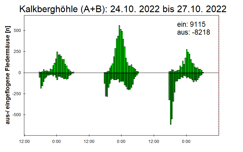 [Fledermaus] Lichtschranke: Segeberger Kalkberg (NABU Schleswig-Holstein)