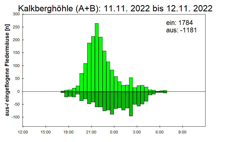 [Fledermaus] Lichtschranke: Segeberger Kalkberg (NABU Schleswig-Holstein)