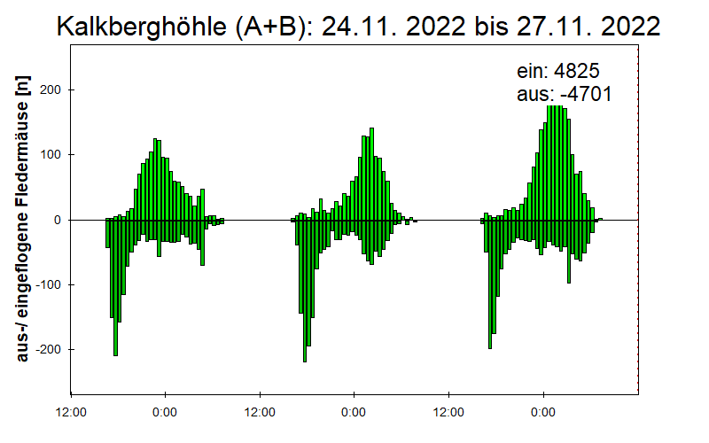 [Fledermaus] Lichtschranke: Segeberger Kalkberg (NABU Schleswig-Holstein)