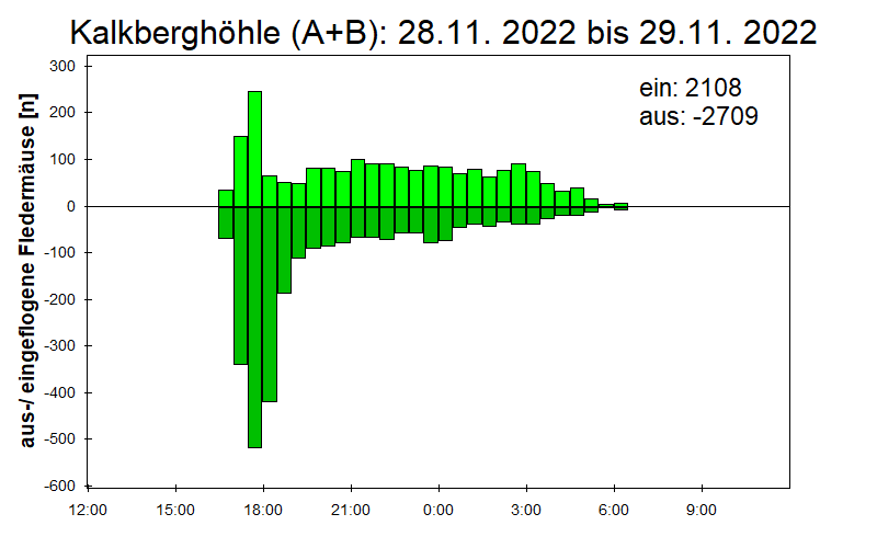[Fledermaus] Lichtschranke: Segeberger Kalkberg (NABU Schleswig-Holstein)