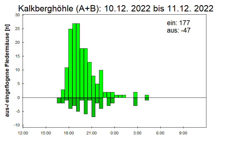 [Fledermaus] Lichtschranke: Segeberger Kalkberg (NABU Schleswig-Holstein)