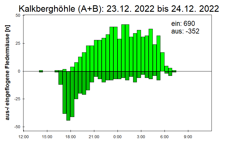 [Fledermaus] Lichtschranke: Segeberger Kalkberg (NABU Schleswig-Holstein)