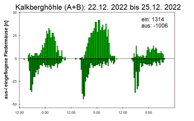 [Fledermaus] Lichtschranke: Segeberger Kalkberg (NABU Schleswig-Holstein)