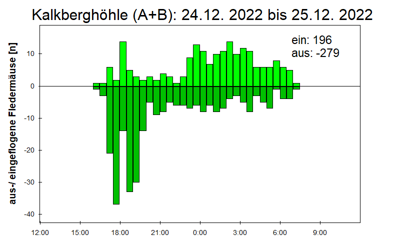 [Fledermaus] Lichtschranke: Segeberger Kalkberg (NABU Schleswig-Holstein)