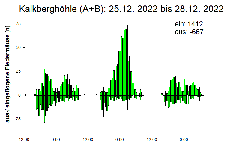 [Fledermaus] Lichtschranke: Segeberger Kalkberg (NABU Schleswig-Holstein)