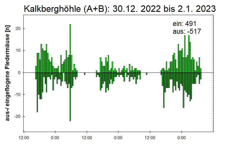 [Fledermaus] Lichtschranke: Segeberger Kalkberg (NABU Schleswig-Holstein)