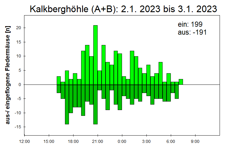 [Fledermaus] Lichtschranke: Segeberger Kalkberg (NABU Schleswig-Holstein)