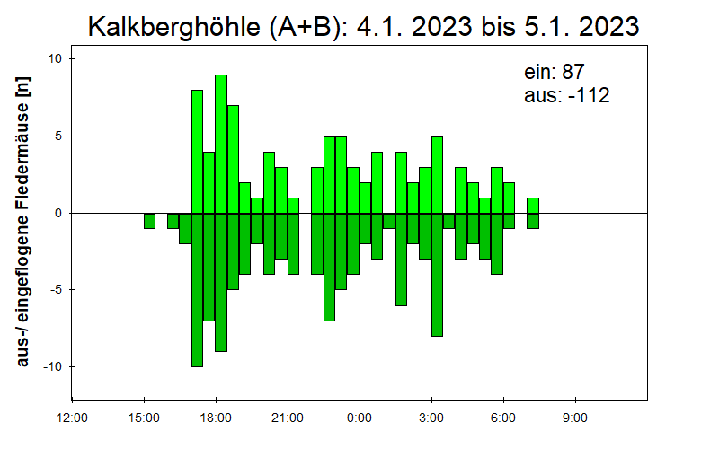 [Fledermaus] Lichtschranke: Segeberger Kalkberg (NABU Schleswig-Holstein)