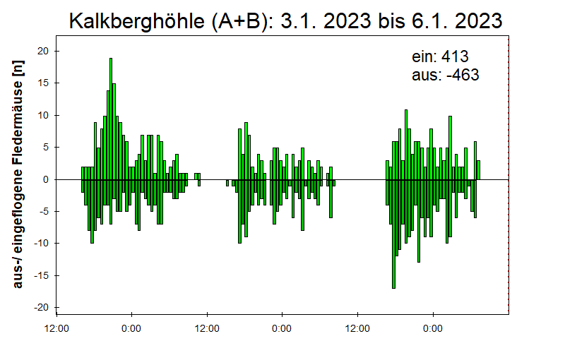 [Fledermaus] Lichtschranke: Segeberger Kalkberg (NABU Schleswig-Holstein)