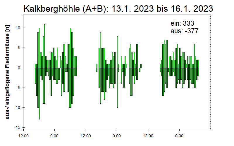 [Fledermaus] Lichtschranke: Segeberger Kalkberg (NABU Schleswig-Holstein)