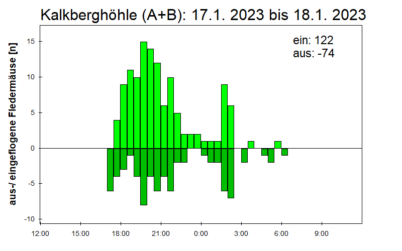 [Fledermaus] Lichtschranke: Segeberger Kalkberg (NABU Schleswig-Holstein)