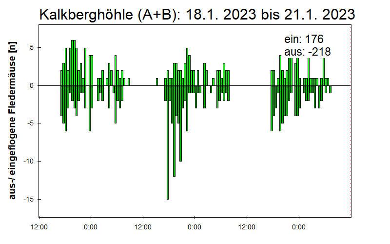 [Fledermaus] Lichtschranke: Segeberger Kalkberg (NABU Schleswig-Holstein)