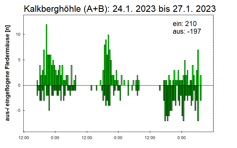 [Fledermaus] Lichtschranke: Segeberger Kalkberg (NABU Schleswig-Holstein)