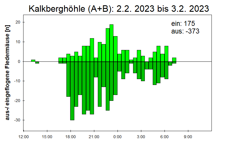 [Fledermaus] Lichtschranke: Segeberger Kalkberg (NABU Schleswig-Holstein)