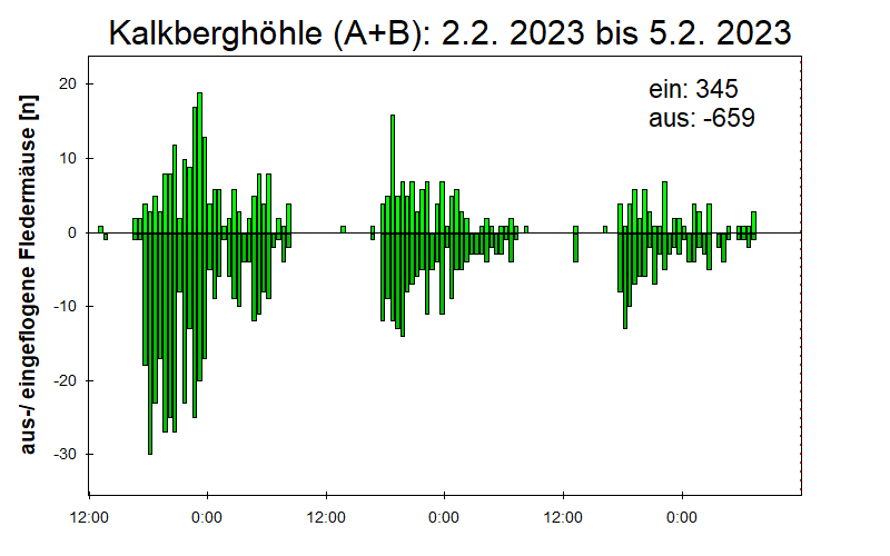 [Fledermaus] Lichtschranke: Segeberger Kalkberg (NABU Schleswig-Holstein)