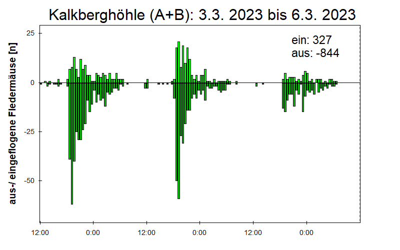 [Fledermaus] Lichtschranke: Segeberger Kalkberg (NABU Schleswig-Holstein)