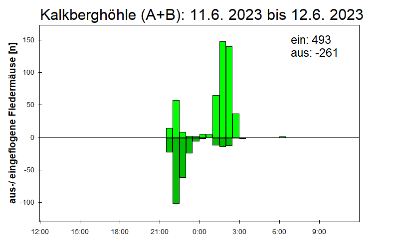 [Fledermaus] Lichtschranke: Segeberger Kalkberg (NABU Schleswig-Holstein)