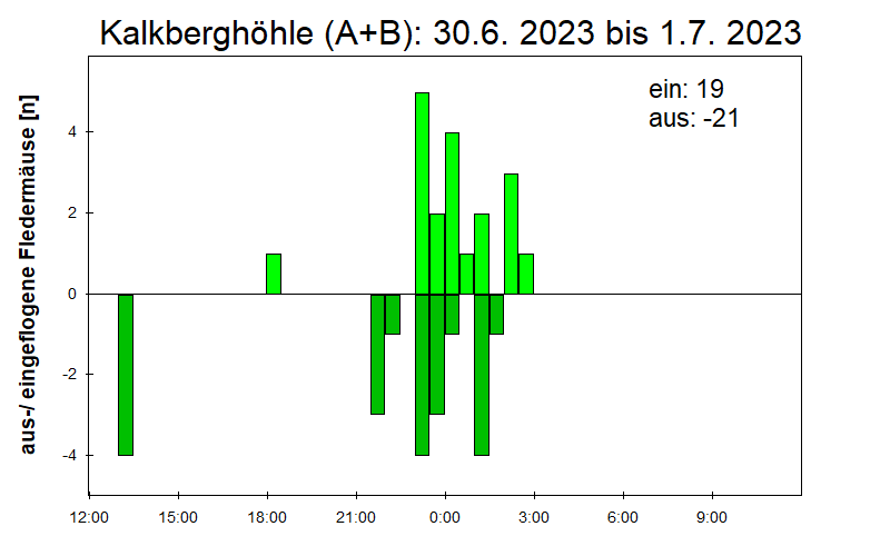[Fledermaus] Lichtschranke: Segeberger Kalkberg (NABU Schleswig-Holstein)