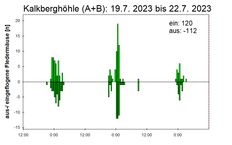 [Fledermaus] Lichtschranke: Segeberger Kalkberg (NABU Schleswig-Holstein)