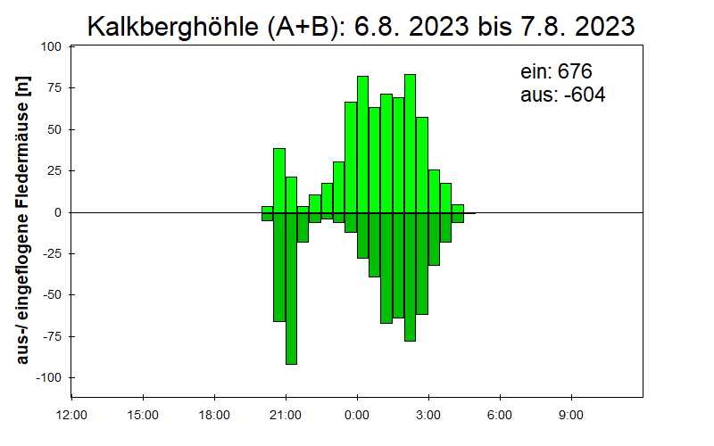 [Fledermaus] Lichtschranke: Segeberger Kalkberg (NABU Schleswig-Holstein)