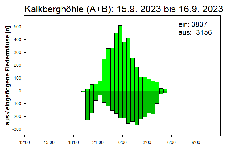 [Fledermaus] Lichtschranke: Segeberger Kalkberg (NABU Schleswig-Holstein)